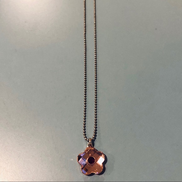 Swarovski Crystal Flower Pendant - Picture 2 of 5